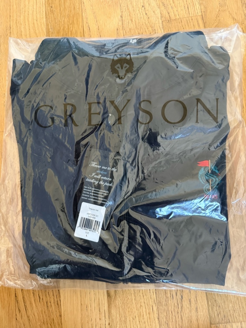 MONTEREY PENINSULA COUNTRY CLUB (MPCC) men’s GREYSON SEQUOIA VEST SIZE Large